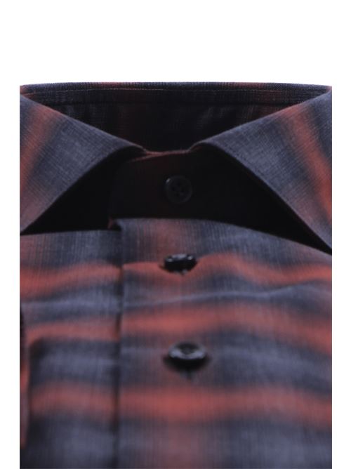 Camicia a quadri in flanella leggera melange XACUS | 558ML31346002
