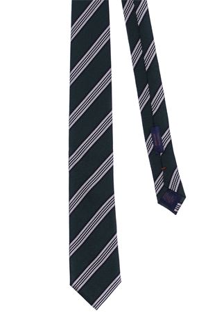 Cravatta riga in seta jacquard ALTEA | 19224162