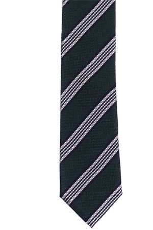Cravatta riga in seta jacquard ALTEA | 19224162