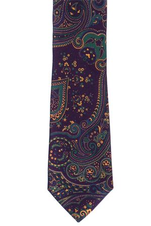 Cravatta in seta stampa paisley ALTEA | 19290673