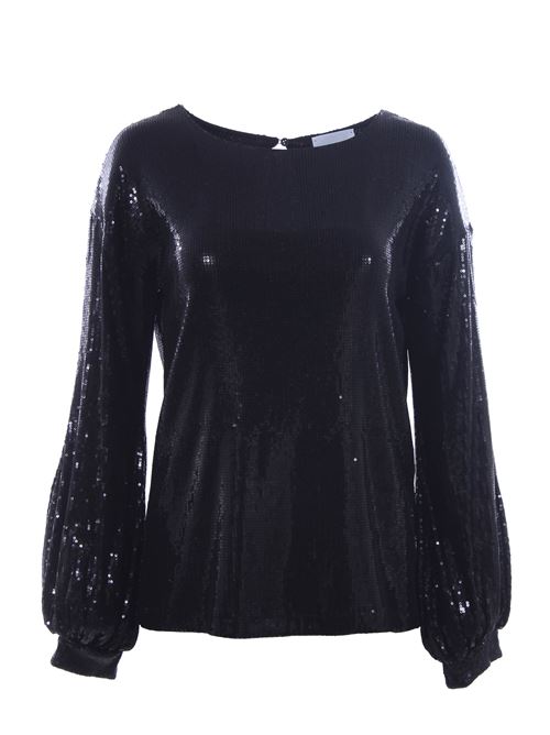 T-shirt con paillettes DONDUP | S802OS0100DXXXMDD999