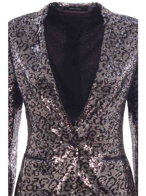 Giacca monopetto con paillettes TAGLIATORE | JGILDA15AM1001M1371