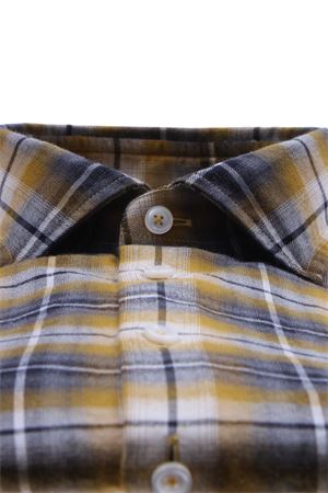 Camicia washed in flanella di cotone check XACUS | 748ML13289002