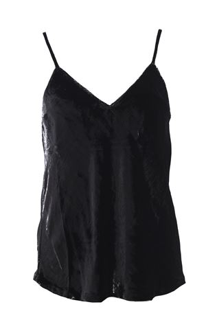 Top effetto spalmato MESDEMOISELLES | 20WGLASSBLACK