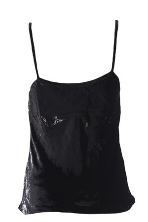 Top effetto spalmato MESDEMOISELLES | 20WGLASSBLACK