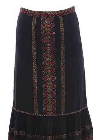 Gonna lunga  MESDEMOISELLES | 20WMAGDALENABLACKCOMBO