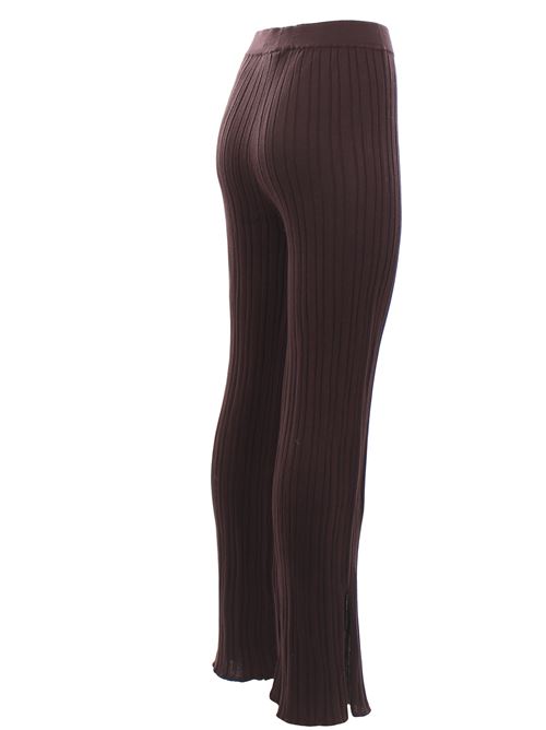 Pantalone tricot a coste zampetta ALPHA | AD8003Q5005
