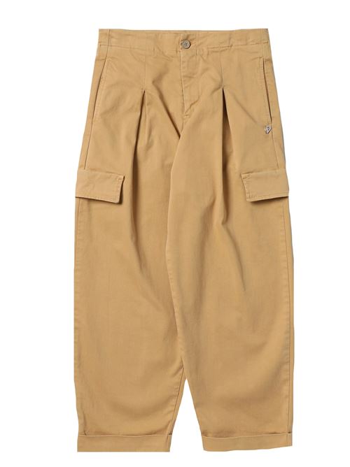 pantalone cargo in cotone stretch DONDUP | DFPA0070CE2460018