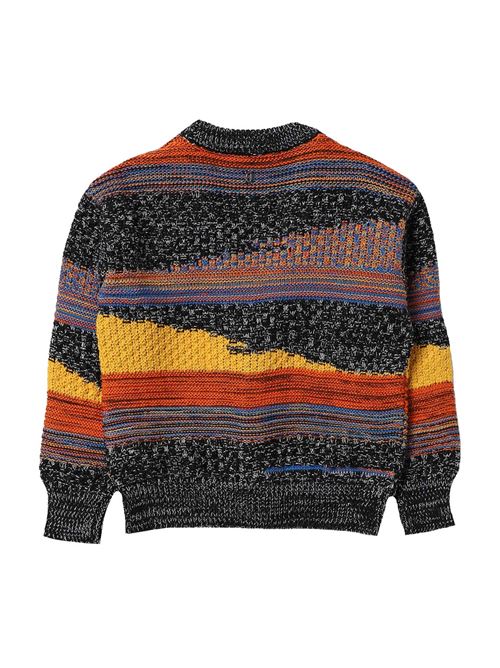 cardigan a trama rasata DONDUP | DMMA002CFL018MULTI