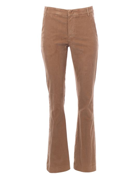 Pantalone lexi zampa in velluto millerighe  DONDUP | DP531DDVS0030YTRT029