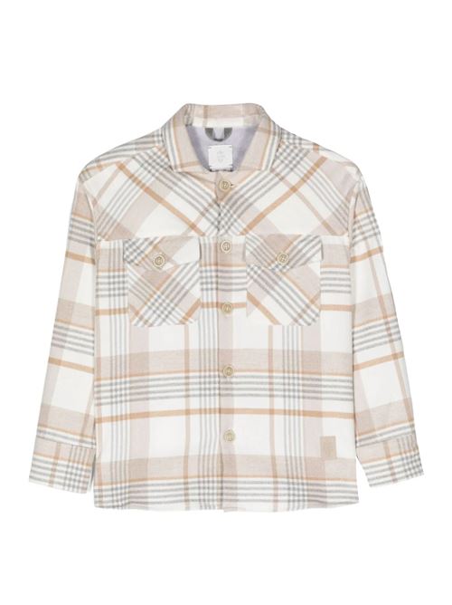 camicia check ELEVENTY | ET5P80I0174101BG