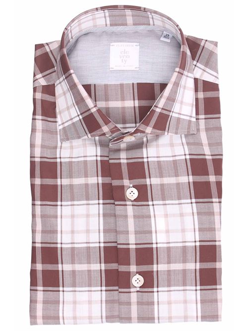 camicia check in cotone ELEVENTY | H75CAMH03TES0H14505