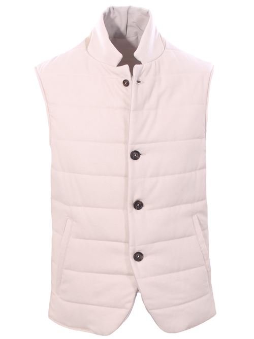 smanicato reversibile in seta e cashmere ELEVENTY | H75GILE02TES0H09902-06