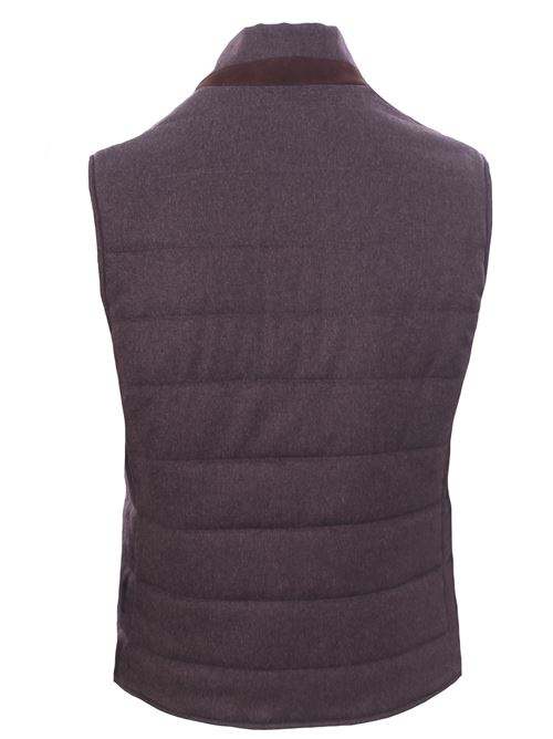 smanicato reversibile in seta e cashmere ELEVENTY | H75GILE02TES0H09905-02