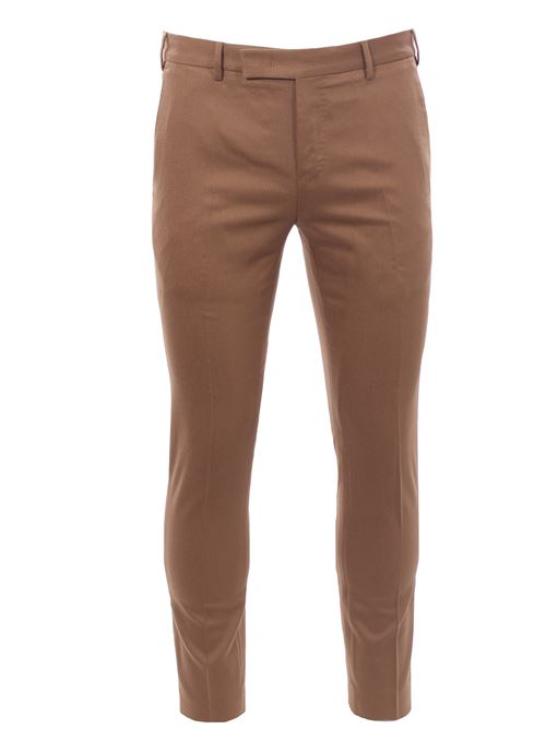 pantalone dieci f.f. in flanella stretch super 120's PT | AFX0Z00FWD-CM14090