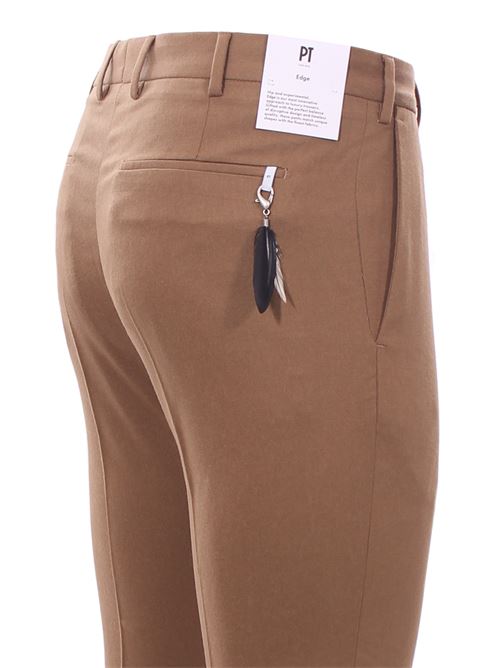 pantalone dieci f.f. in flanella stretch super 120's PT | AFX0Z00FWD-CM14090