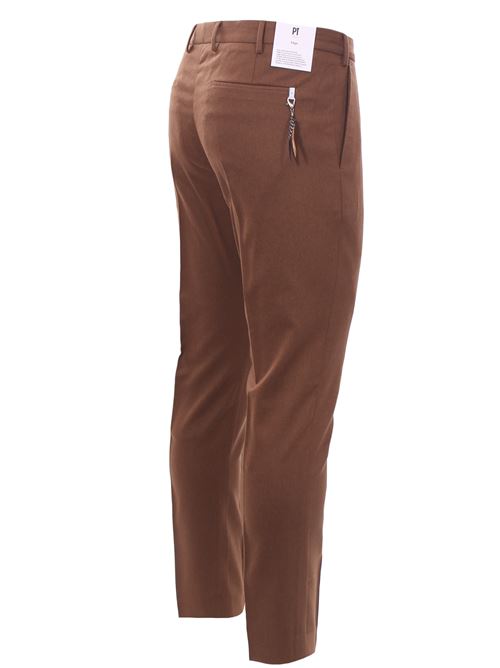 pantalone dieci f.f. in flanella stretch super 120's PT | AFX0Z00FWD-CM14160