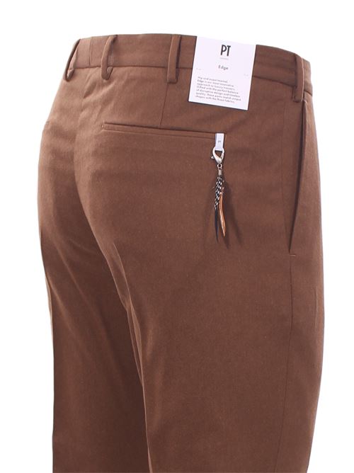 pantalone dieci f.f. in flanella stretch super 120's PT | AFX0Z00FWD-CM14160
