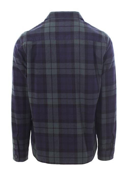 over shirt black watch in panno tinto filo XACUS | 51459ML45601