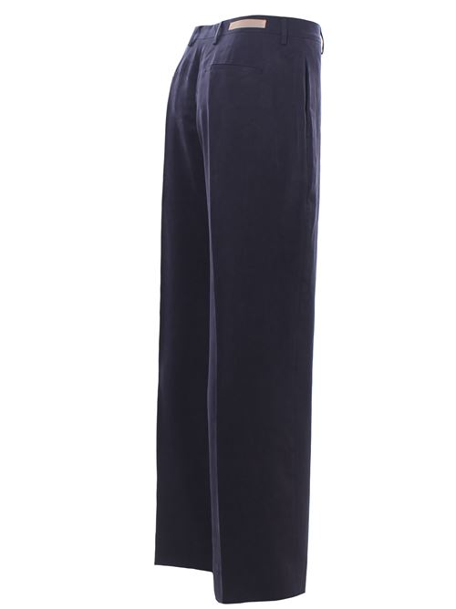 Pantalone vita alta in tencel BRIGLIA | LUTETIAW32410200011