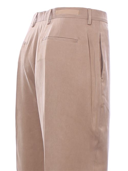 Pantalone vita alta in tencel BRIGLIA | LUTETIAW32410200023
