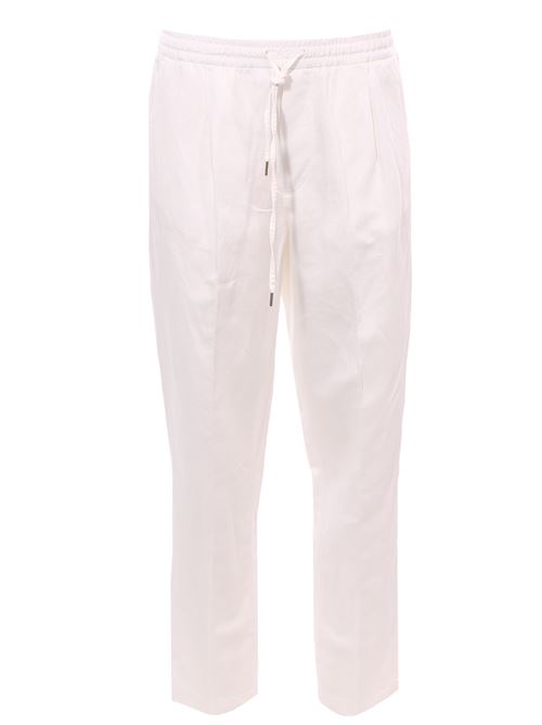 Pantalone jogging in lino e cotone BRIGLIA | WIMBLEDONGW32405400120