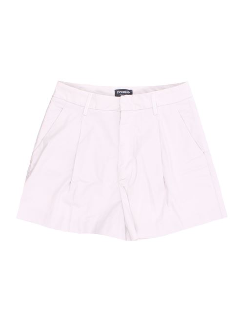 Bermuda lori in cotone con pinces DONDUP | DP773DDGSE046DPTD904