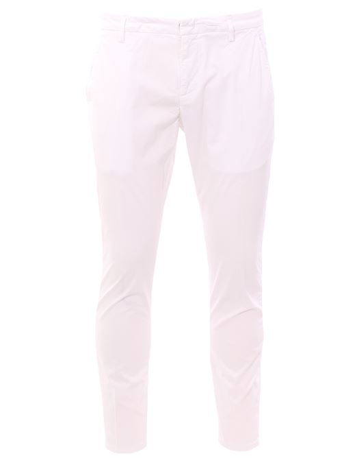 pantalone alfredo in cotone stretch DONDUP | UP518PSE025UPTD000