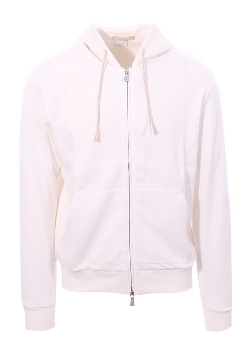 felpa full zip in cotone e cashmere ELEVENTY | I75FELI11-TES0I05201