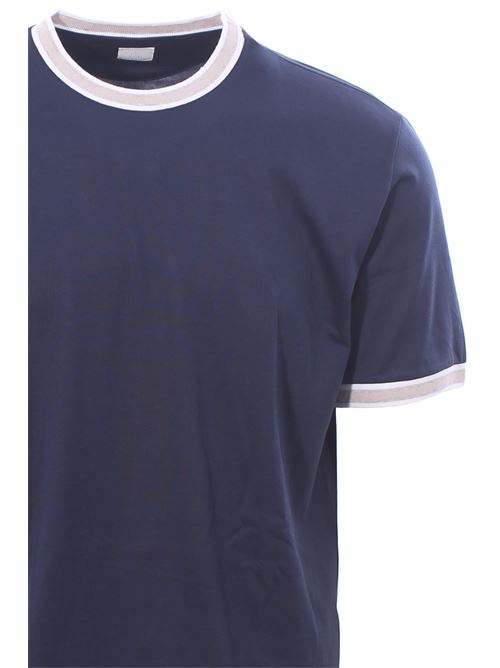 t-shirt con profili a contrasto ELEVENTY | I75TSHI14-TES0I08911
