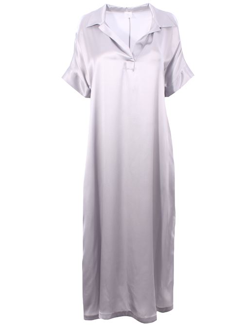 Abito lungo in cupro di seta ELEVENTY | I80ABII10TESE0I00127