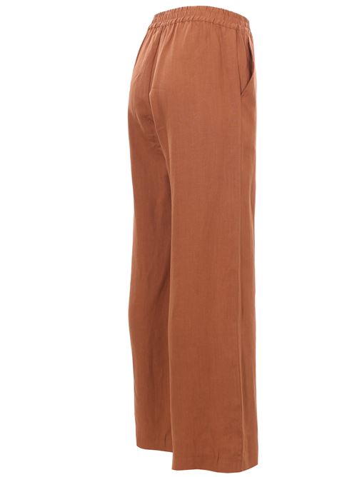 Pantalone palazzo in lino ELEVENTY | I80PANG11TES0I139158