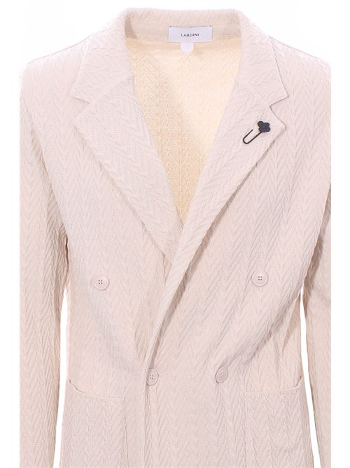 giacca maglia in cotone armaturato LARDINI | EQLJM87EQ62001120