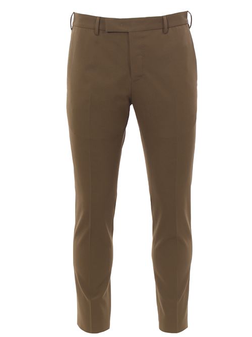 pantalone dieci in tela di lana stretch PT | AFX0Z00FWD-TO99440
