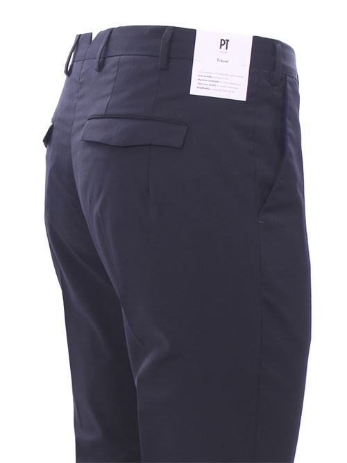 pantalone master f.f. in tela di lana travel PT | ASMAZ00CL1-PO35360