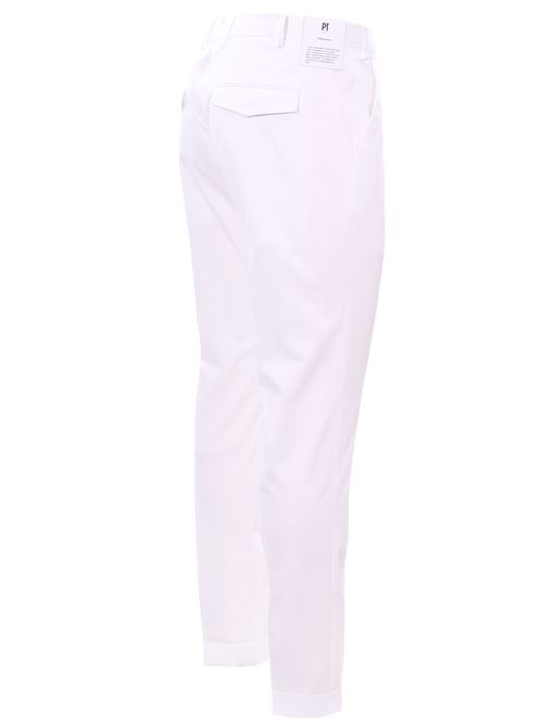 pantalone master 1p in cotone e seta stretch PT | ASMAZA0CL1-BB42010