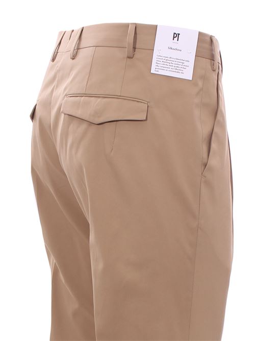 pantalone master 1p in cotone e seta stretch PT | ASMAZA0CL1-BB4265