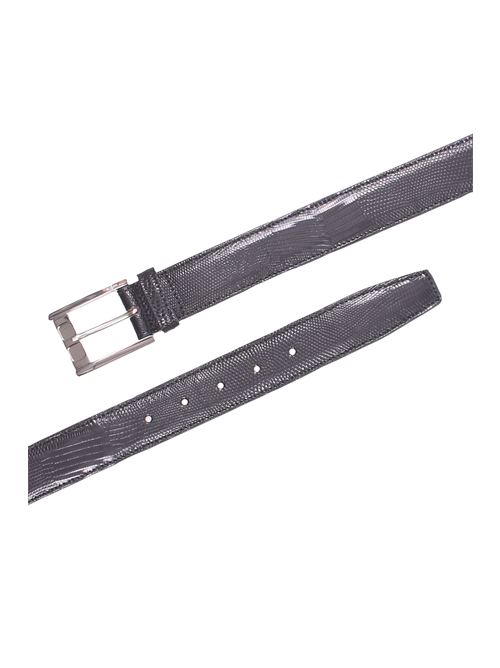 cintura in lucertola personalizzabile con iniziali SADDLER'S | LIZARD01