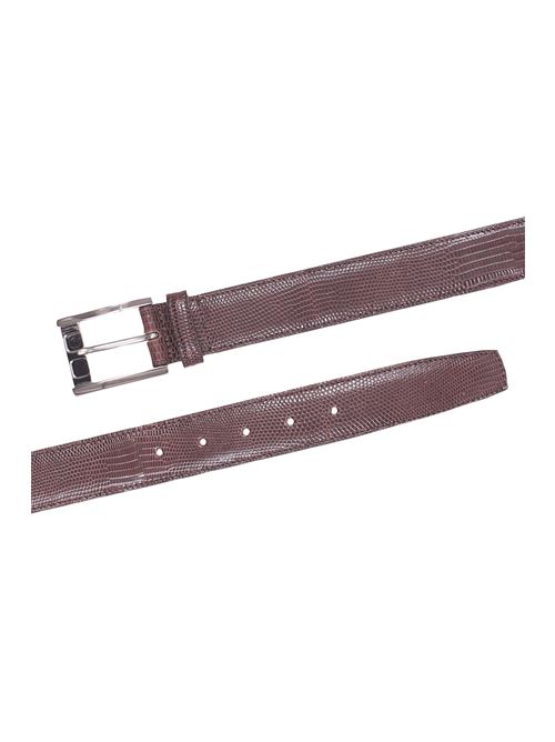 cintura in lucertola personalizzabile con iniziali SADDLER'S | LIZARD02