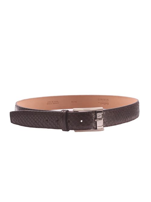 cintura in pitone personalizzabile con iniziali SADDLER'S | PITONE414