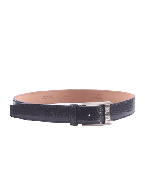 cintura in pitone personalizzabile con iniziali SADDLER'S | PITONE416