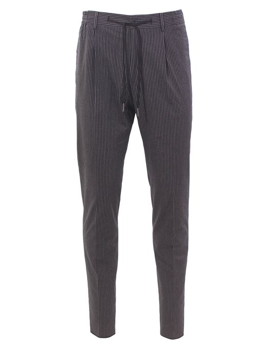 abito derrick a righe in cotone TAGLIATORE | A-DERRICK26K14-340165EN890