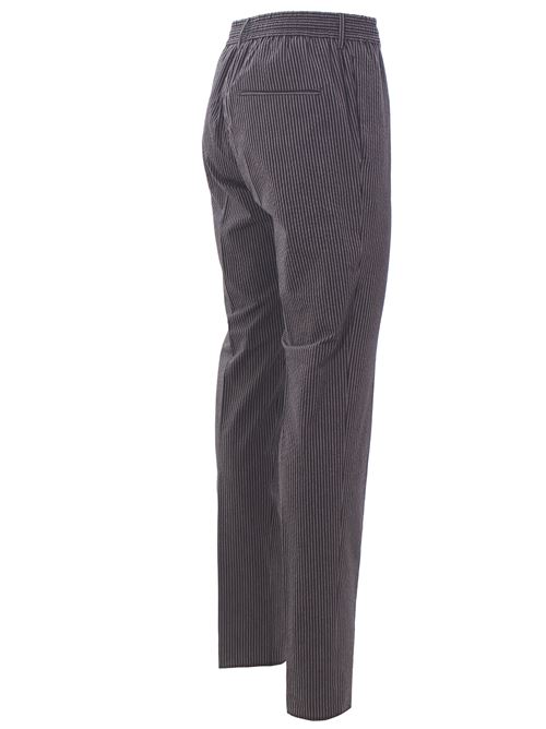 abito derrick a righe in cotone TAGLIATORE | A-DERRICK26K14-340165EN890