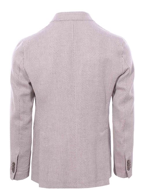 giacca darrel in lino e cotone spigato TAGLIATORE | G-DARREL20K770155EC979