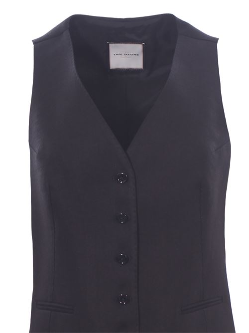 Gilet in lino TAGLIATORE | GAELLE340021UEN841