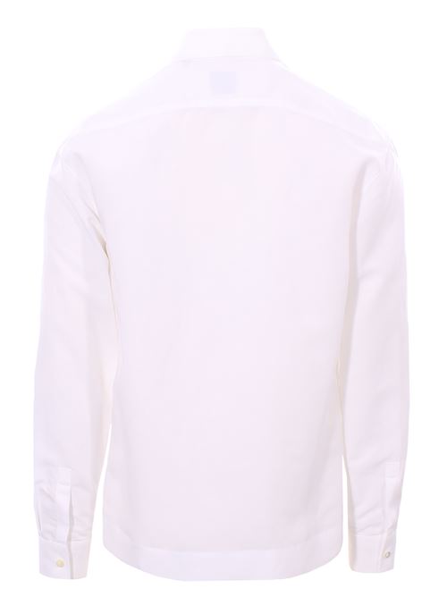 camicia over in tencel e shantung di lino XACUS | 61130ML11001