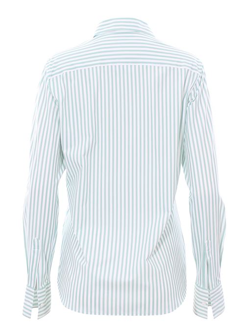 Camicia in jersey stretch disegno riga XACUS | PERLAKT111265472002