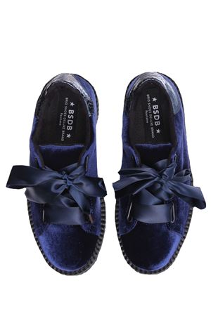 Sneakers in velluto BSDB | 311VELLUTOB/BLU