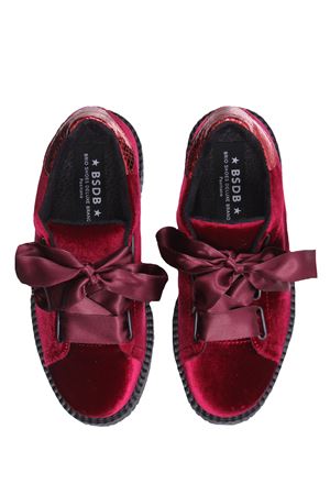Sneakers in velluto BSDB | 311VELLUTOB/BORDO