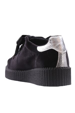 Sneakers in velluto BSDB | 311VELLUTON/ARGENTO